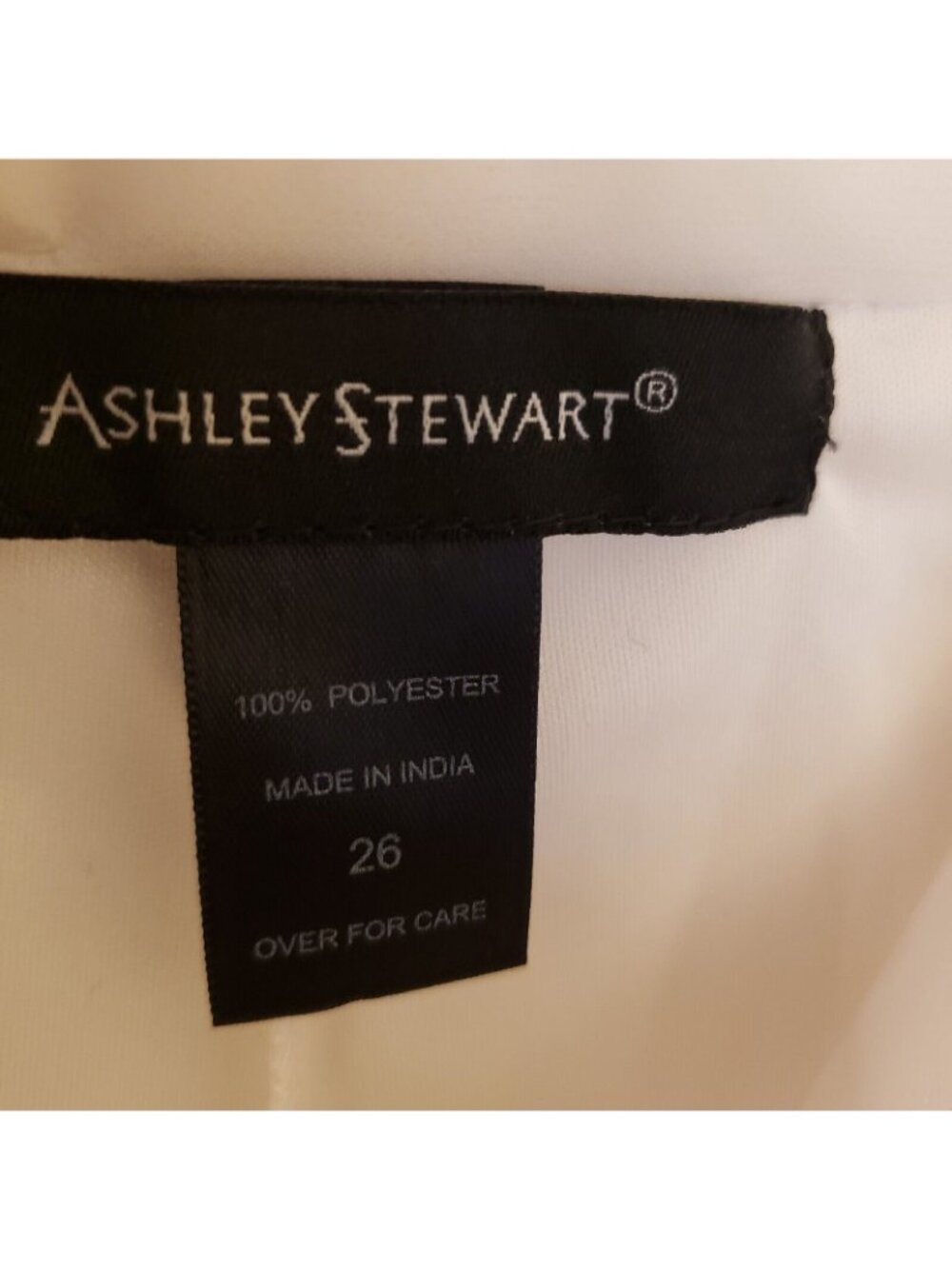 Ashley Stewart White Chiffon Boho Sheer Maxi Skirt with Shorts Size 26 EUC - Picture 6 of 7